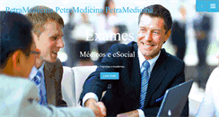 Desktop Screenshot of medmedicinadotrabalho.com.br