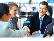 Tablet Screenshot of medmedicinadotrabalho.com.br